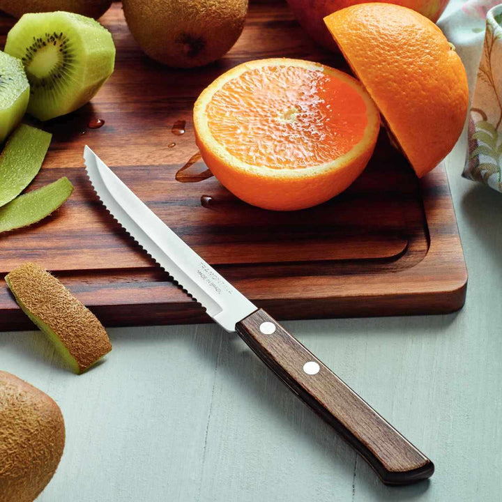 ステーキナイフ&フォーク4点セットポリウッドステンレストラモンティーナ