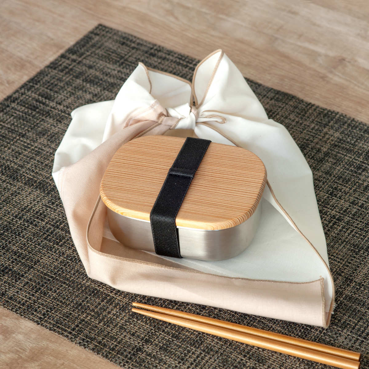弁当箱 1段 360ml HANAKO 木蓋つきフードボックスステンレスS – ハウジー