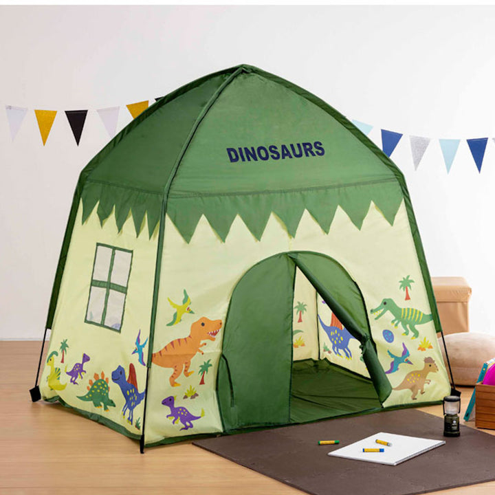 プレイスペースおうちテントキッズテント屋内専用ディノサウルス