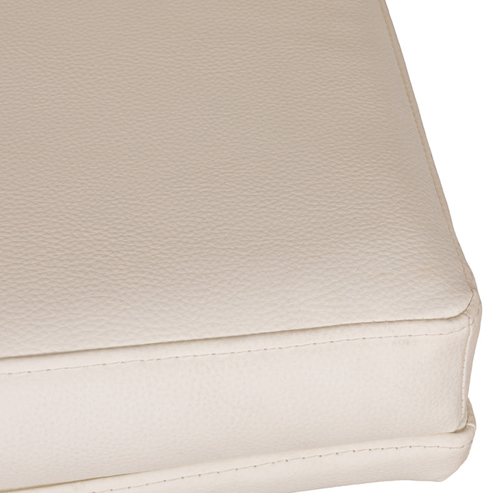 ダイニングベンチ背無しタイプ幅160cmPVCブレシア