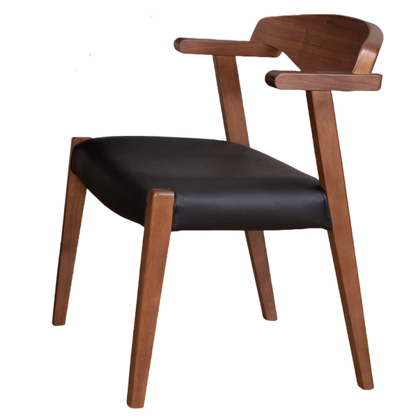 ダイニングチェア座面高43cmセミアームチェアパンテス