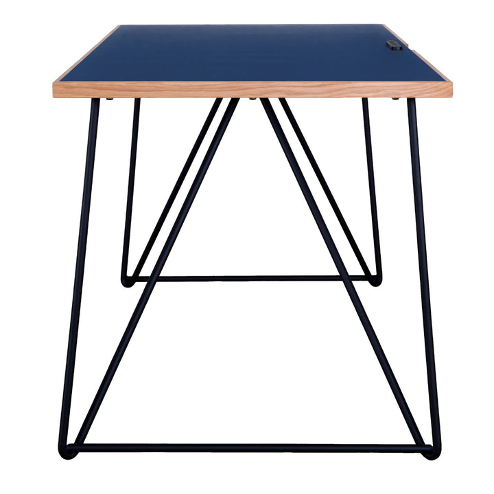 ワークデスク幅135cmメラミン天板グレイス