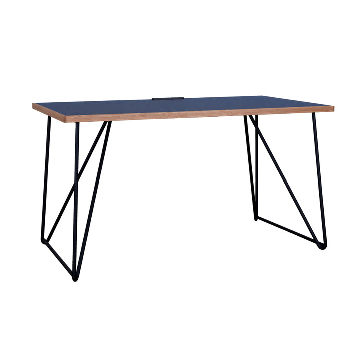 ワークデスク幅135cmメラミン天板グレイス