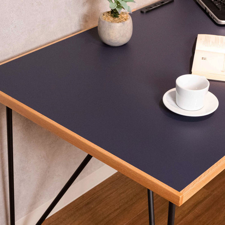 ワークデスク幅135cmメラミン天板グレイス