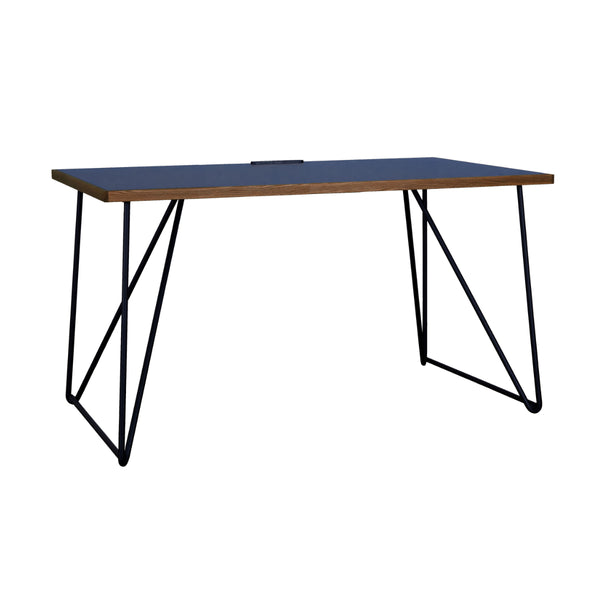 ワークデスク幅135cmメラミン天板グレイス