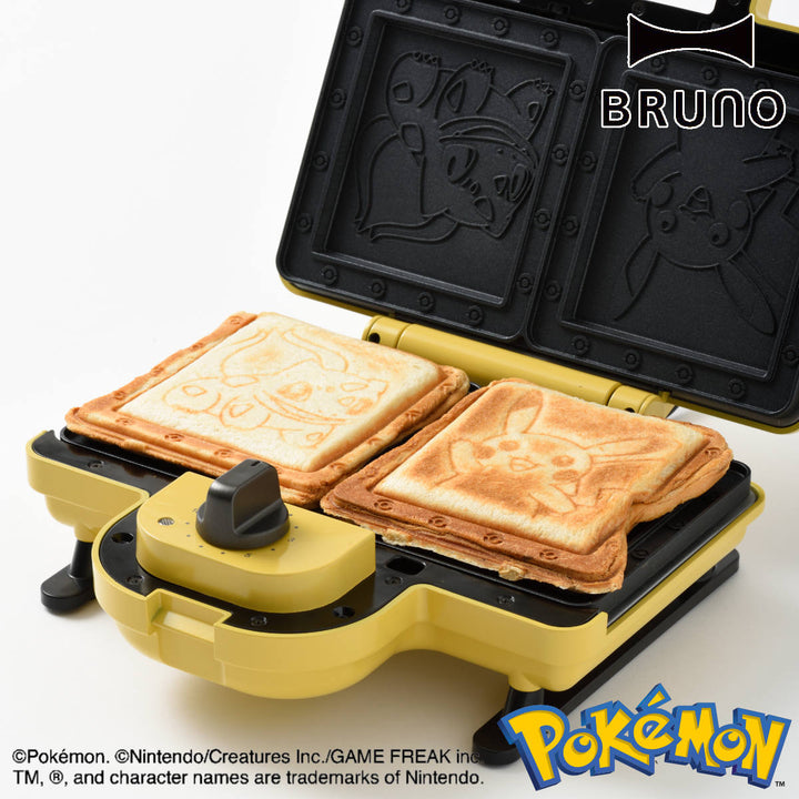 BRUNOホットサンドメーカーダブル両面焼きPOKEMON