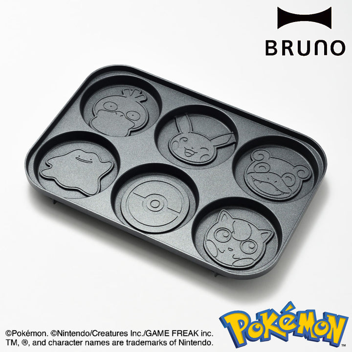 BRUNOコンパクトホットプレート用パンケーキプレートPOKEMON