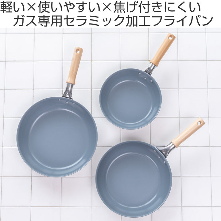 いため鍋28cmガス火専用セラミックコートセラフィム日本製深型フライパンUMIC