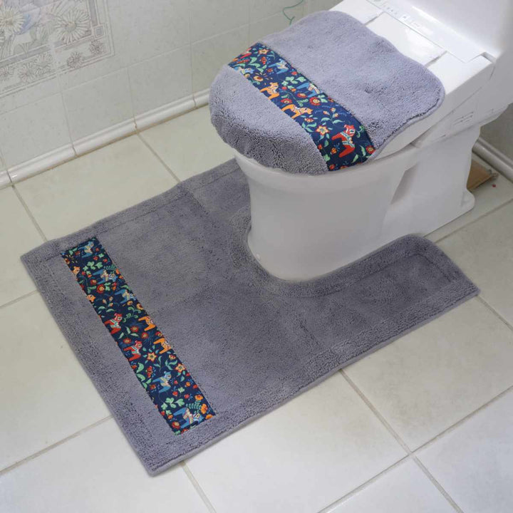 トイレマットダーラヘスト耳長90×70cm