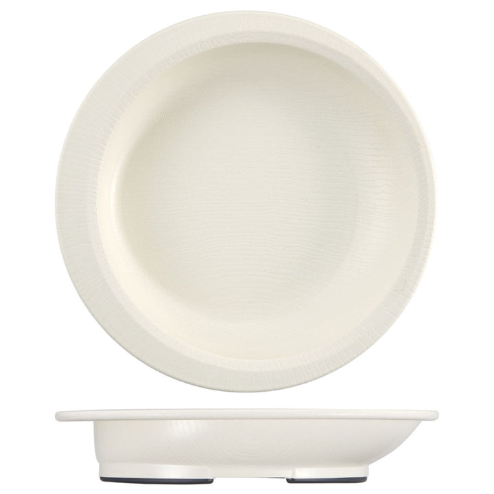 プレート20cmすくいやすい木製風介護食器プラスチック製バイオマス日本製