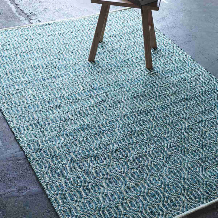 インテリアマットラグマット50×80cmジュートラグホットカーペット対応