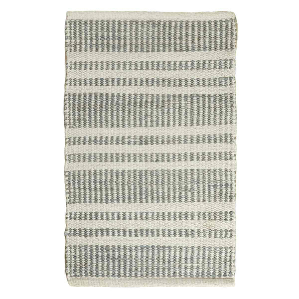 ラグジュートラグ160×230cmボーダーホットカーペット対応