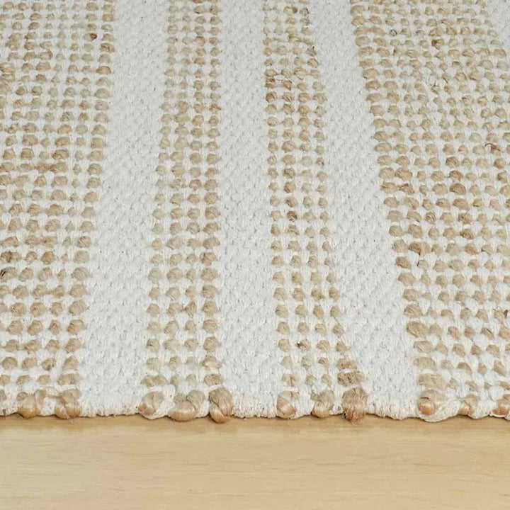 インテリアマットラグマット50×80cmジュートラグボーダーホットカーペット対応