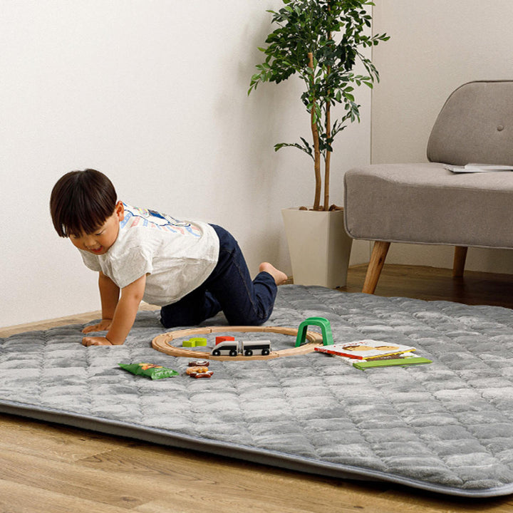 ラグラグパットメレンゲタッチピタ―ら185×185cm2畳