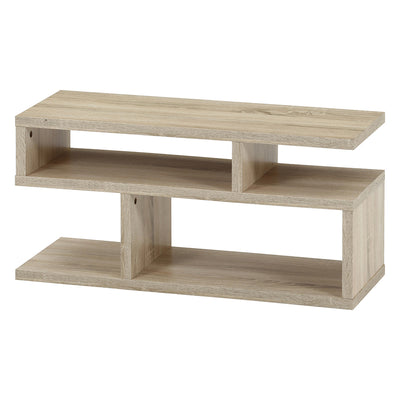 テレビ台 幅79.2cm S字型 シンプル 木製