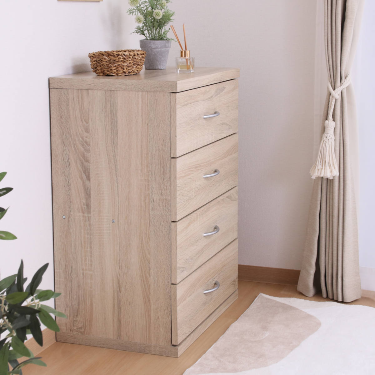 【新品未使用品】＊Largo チェスト＊60cm／４段 チェスト 幅60cm 4段 ラルゴ – ハウジー