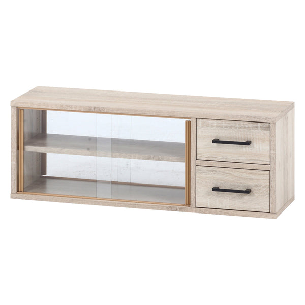 カウンター上収納ラック幅80cmオープンキッチン可動棚