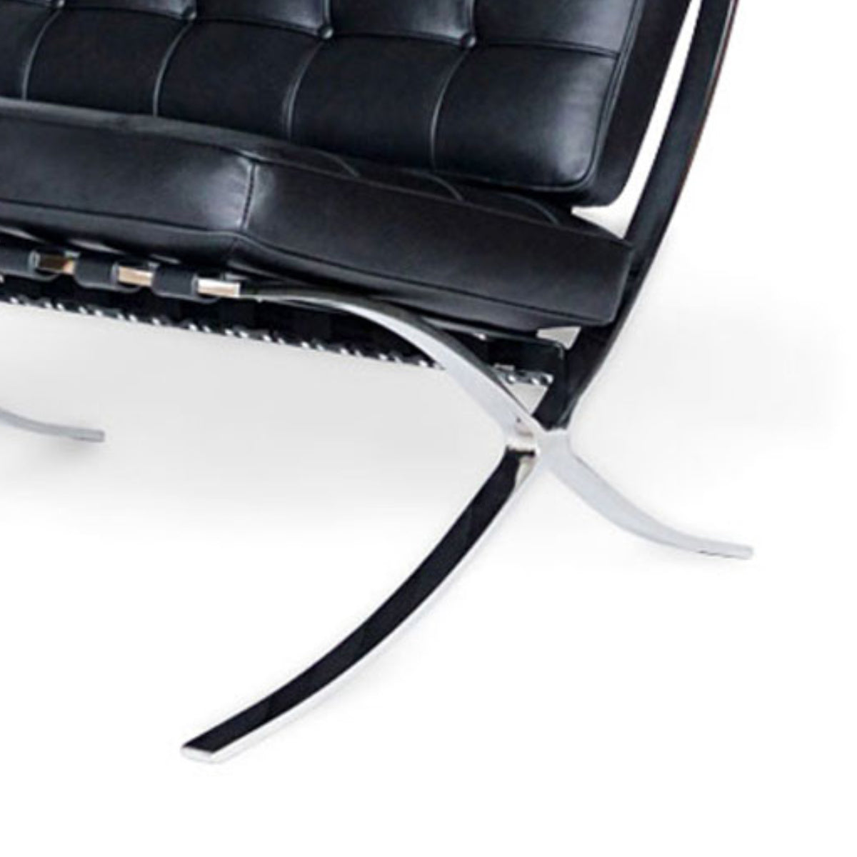 リビングチェア 座面高47cm 本革 バルセロナチェア – ハウジー