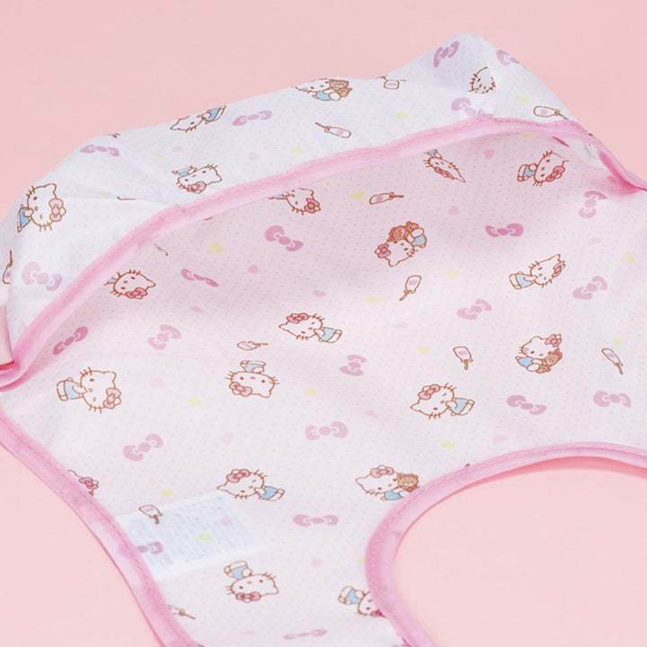 食事エプロン薄手ベビーエプロン2枚入りSサイズ撥水ハローキティ