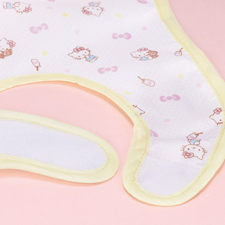 食事エプロン薄手ベビーエプロン2枚入りSサイズ撥水ハローキティ