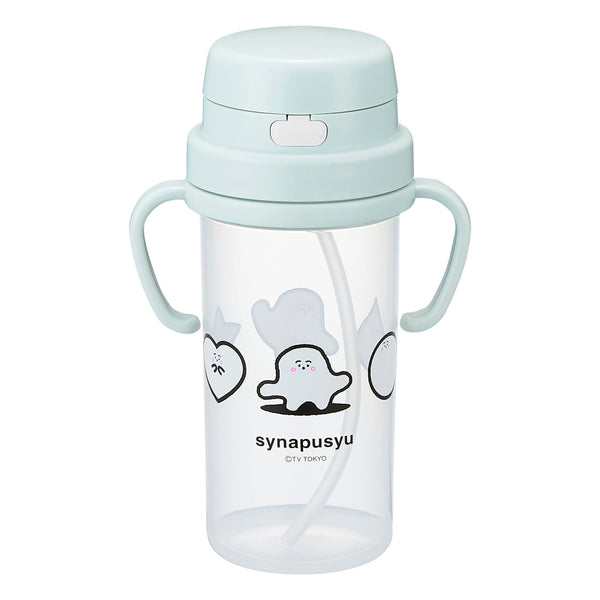 ストローボトル持ち手付きシナぷしゅ子供用370ml日本製