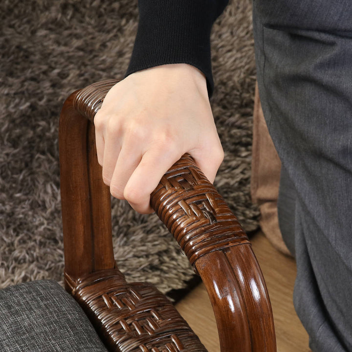 手すりつかまり収納ステッキラタン立ち上がり補助