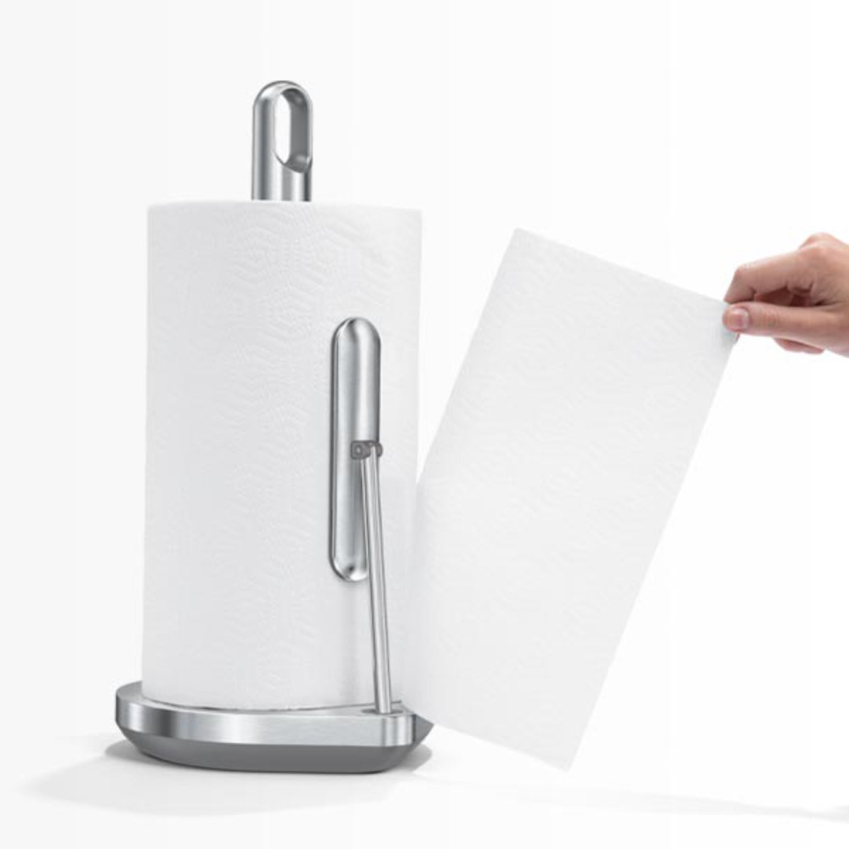 simplehuman ペーパータオルホルダー simplehuman キッチンペーパーホルダー テンションアーム