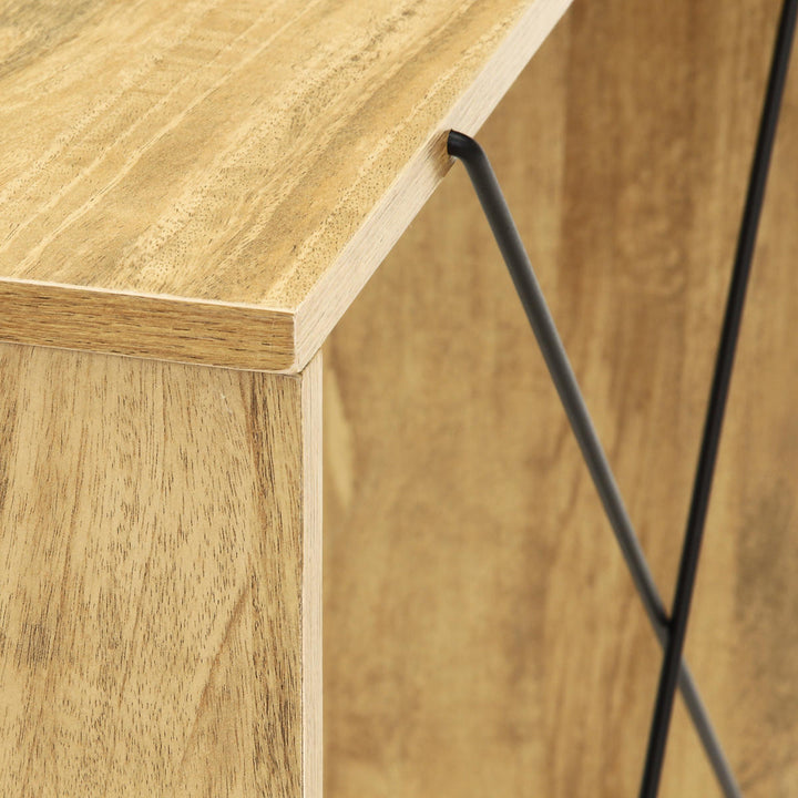 EZBOワークデスク幅80cmワイヤーデスク工具不要