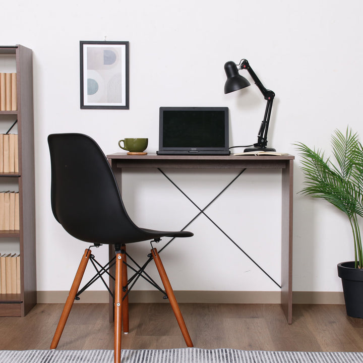 EZBOワークデスク幅80cmワイヤーデスク工具不要