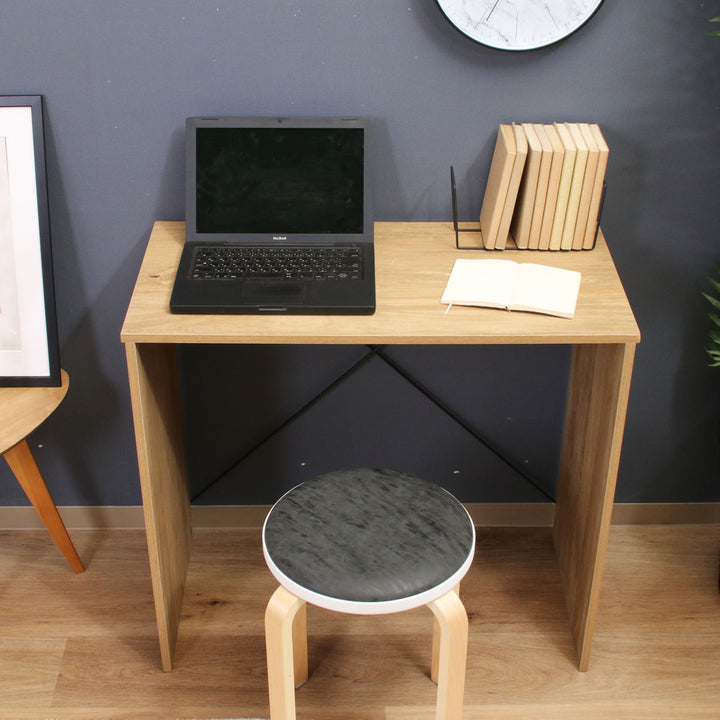 EZBOワークデスク幅80cmワイヤーデスク工具不要