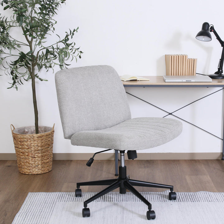 デスクチェアオフィスチェア座面高45～52cmあぐらがかけるチェア