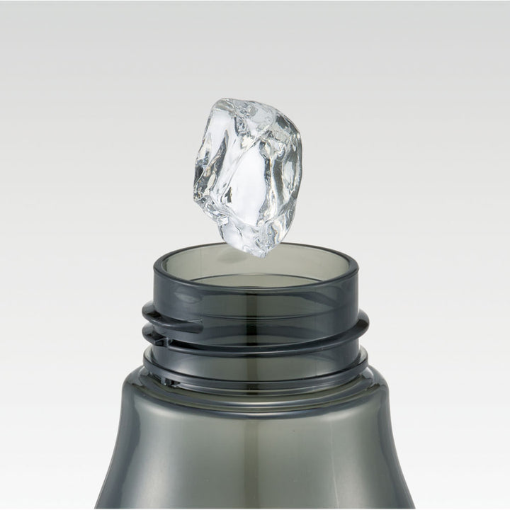 水筒750mlスタイリッシュブローボトルシースルーブラック