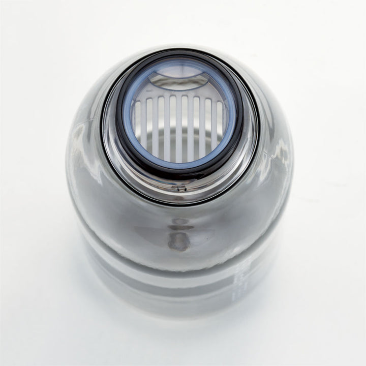 水筒750mlスタイリッシュブローボトルシースルーブラック