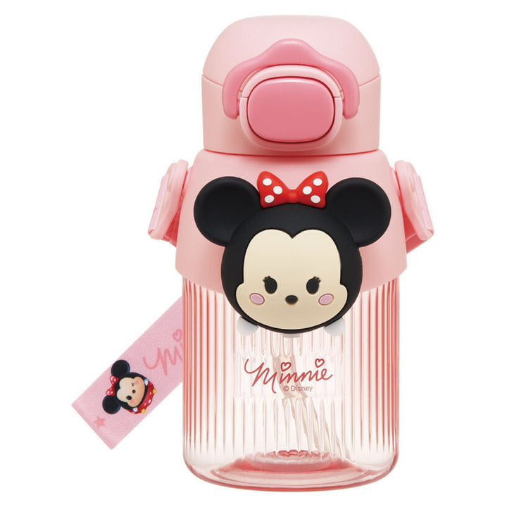 水筒590mlマスコットストローボトルツムツムミニー