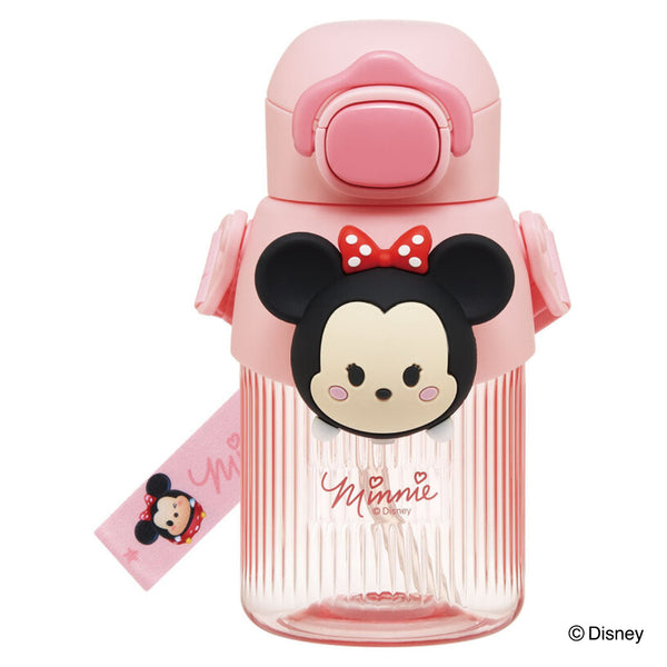 水筒590mlマスコットストローボトルツムツムミニー