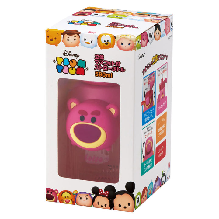 水筒590mlマスコットストローボトルツムツムロッツォ