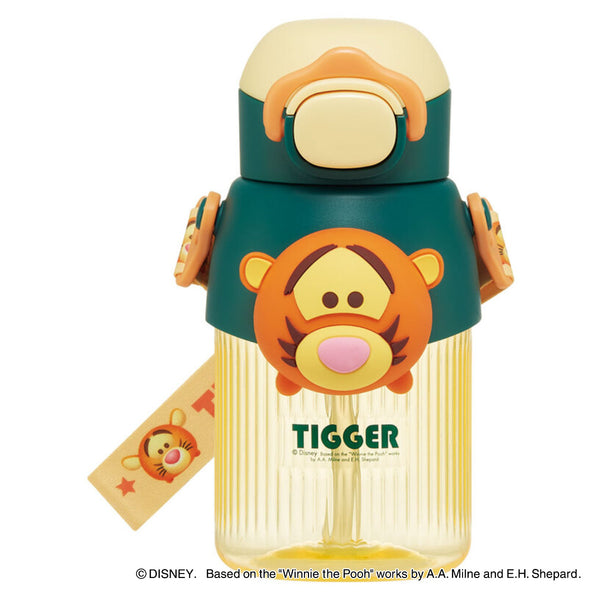 水筒590mlマスコットストローボトルツムツムティガー