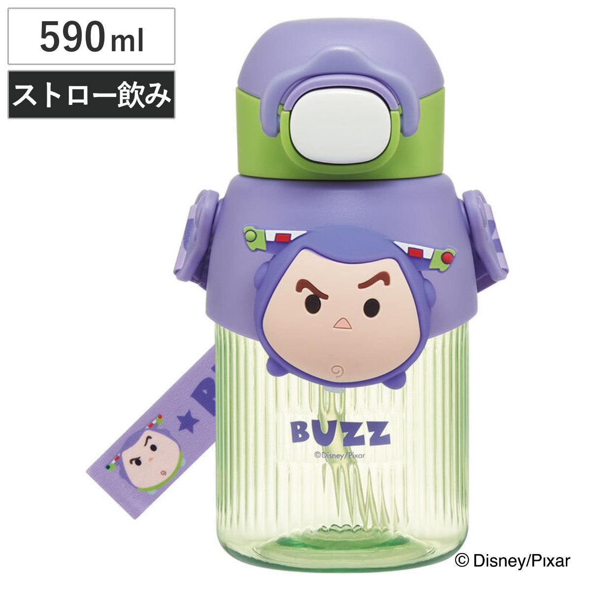 台湾ツムツムボトル 水筒 590ml マスコットストローボトル ツムツムバズ – ハウジー