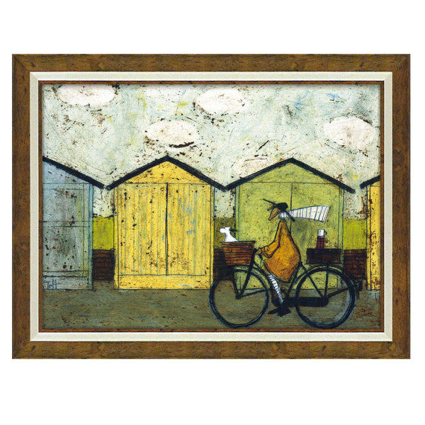 アートパネルサムトフト『朝食たべに行こう！』72.5×55.5cm