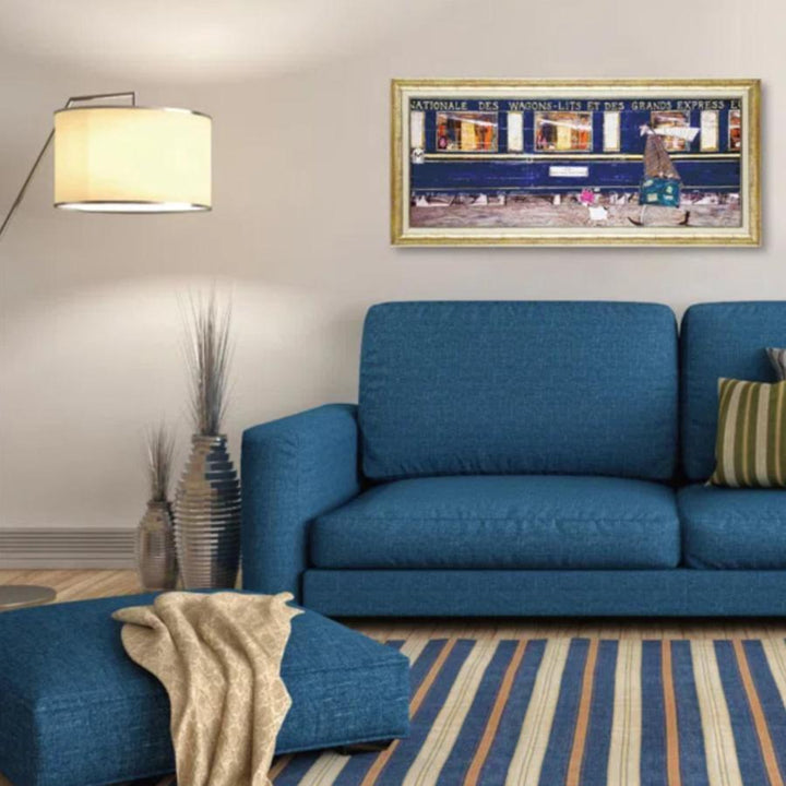 アートパネルサムトフト『イケてるオリエント急行』94.5×43cm