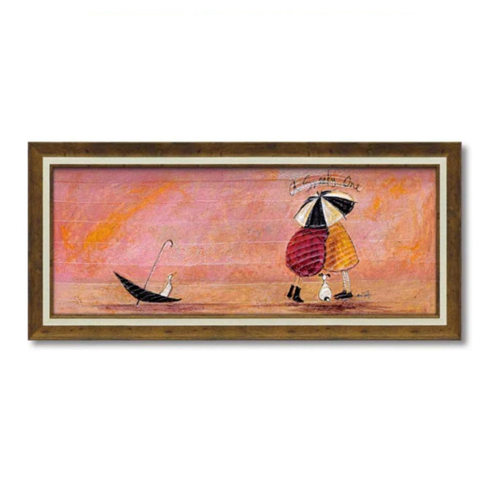 アートパネルサムトフト『スニーキーワン』95×43.5cm