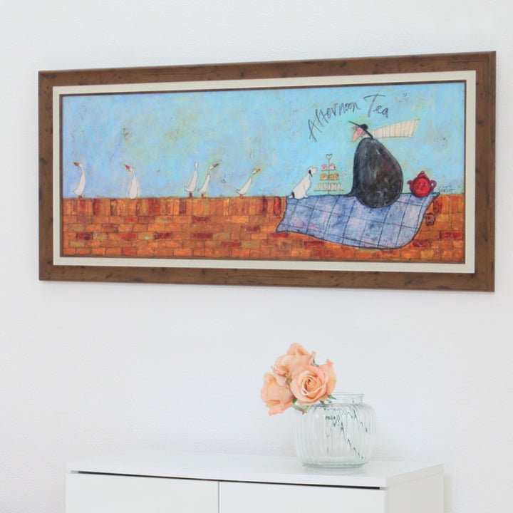 アートパネルサムトフト『アフタヌーンティー』94.5×43cm