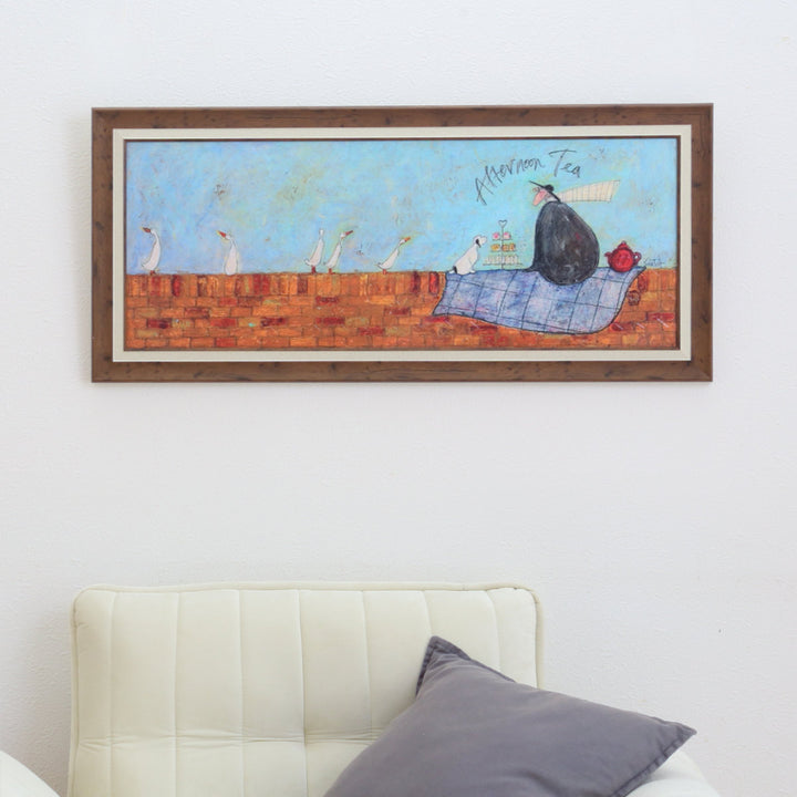 アートパネルサムトフト『アフタヌーンティー』94.5×43cm