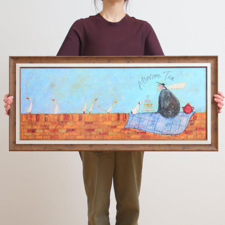 アートパネルサムトフト『アフタヌーンティー』94.5×43cm