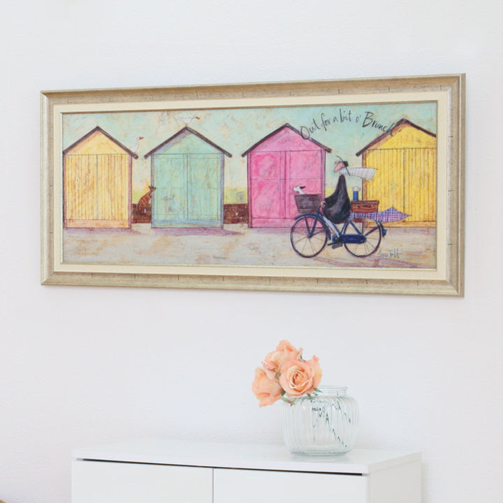 アートパネルサムトフト『ちょいとブランチに』94.5×43cm