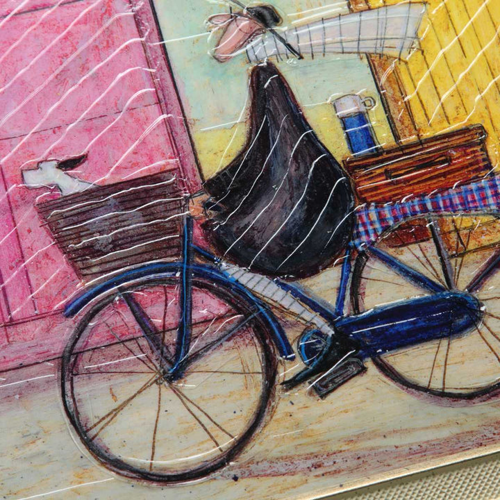 アートパネルサムトフト『ちょいとブランチに』94.5×43cm