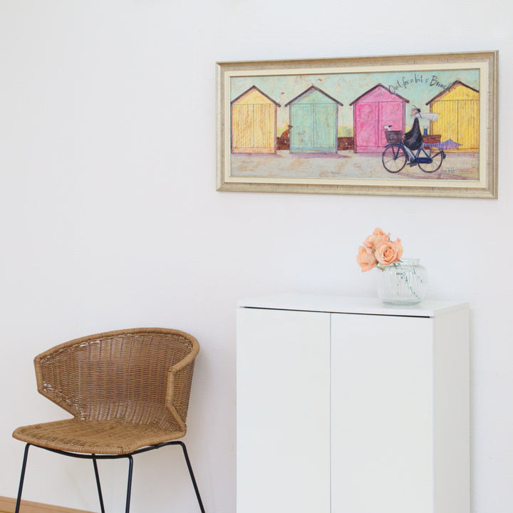 アートパネルサムトフト『ちょいとブランチに』94.5×43cm