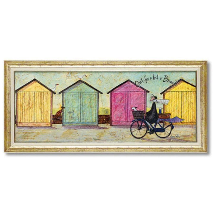 アートパネルサムトフト『ちょいとブランチに』94.5×43cm