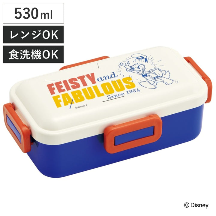 弁当箱1段530ml抗菌ふわっと弁当箱ドナルドダック