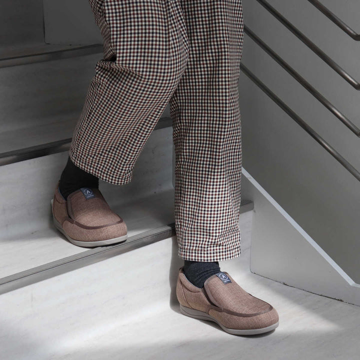 介護シューズあゆみSUTTOINスットイン両足3E男性用LL～5L施設用